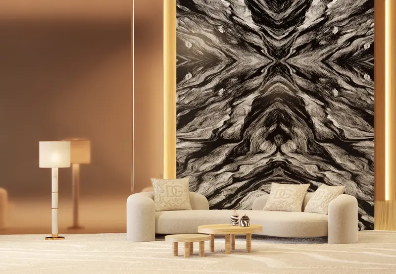 Detalhe do lobby.